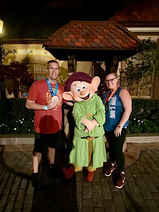 Chrystal Harris run Disney Dopey