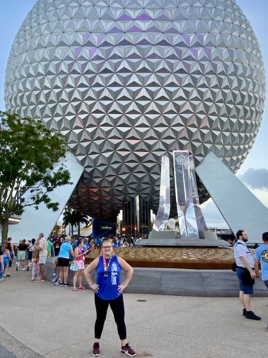 Chrystal Harris runDisney epcot