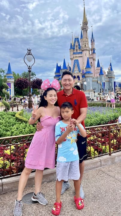 Joyce Goh at Magic Kingdom